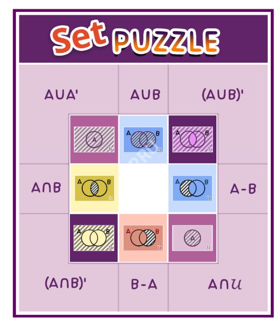 คู่มือวิธีเล่นเกม PUZZLE เรื่องเซต