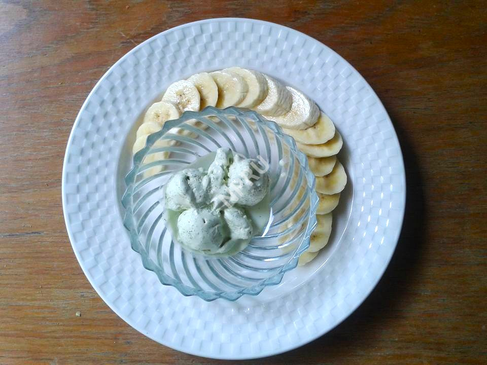 สูตรและกรรมวิธีการผลิตไอศกรีมที่มีส่วนผสมของไข่น้ำ