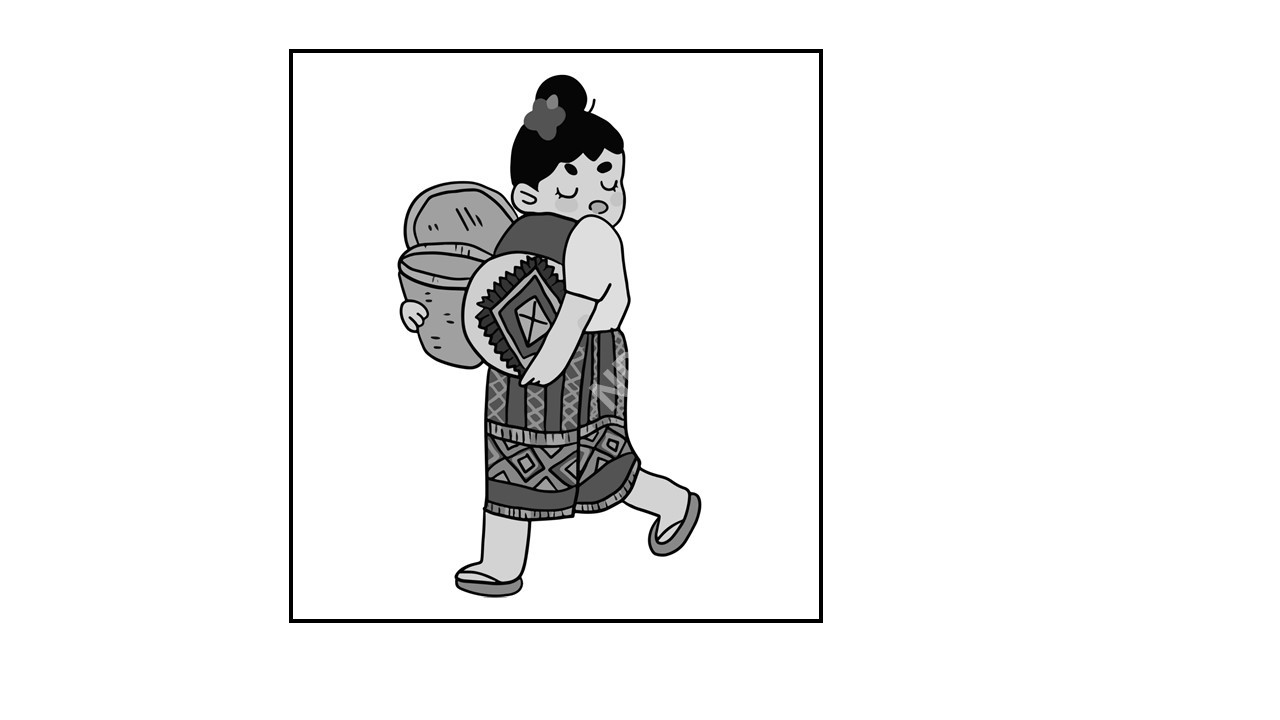 ลวดลายบนแผ่นผืน