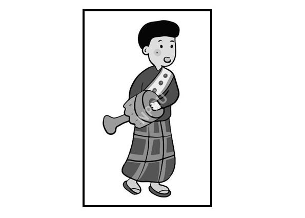 ลวดลายบนวัสดุแผ่นผืน