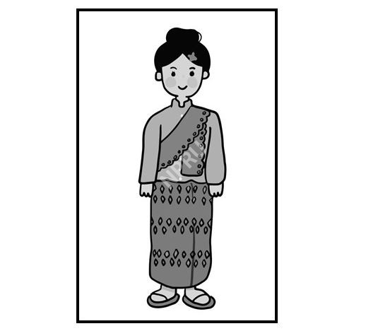 ลวดลายบนวัสดุแผ่นผืน