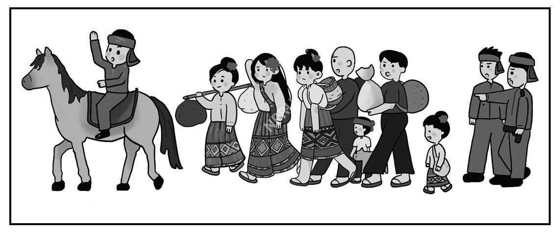 ลวดลายบนวัสดุแผ่นผืน