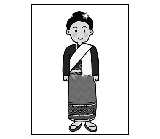 ลวดลายบนวัสดุแผ่นผืน