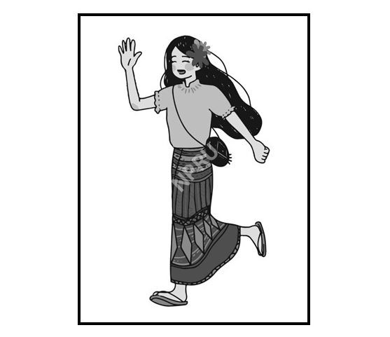 ลวดลายบนวัสดุแผ่นผืน