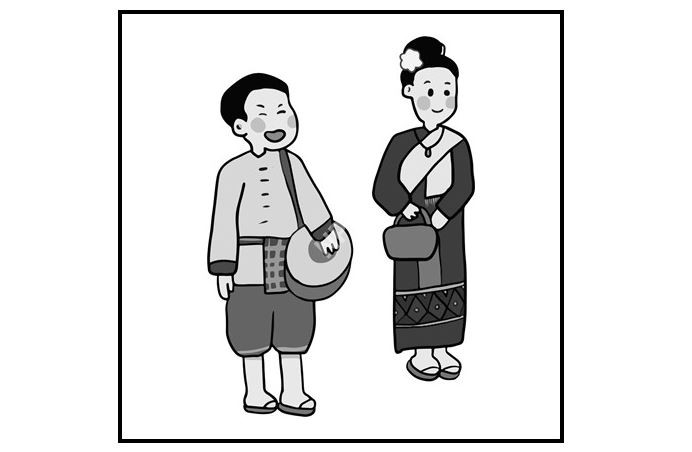 ลวดลายบนวัสดุแผ่นผืน