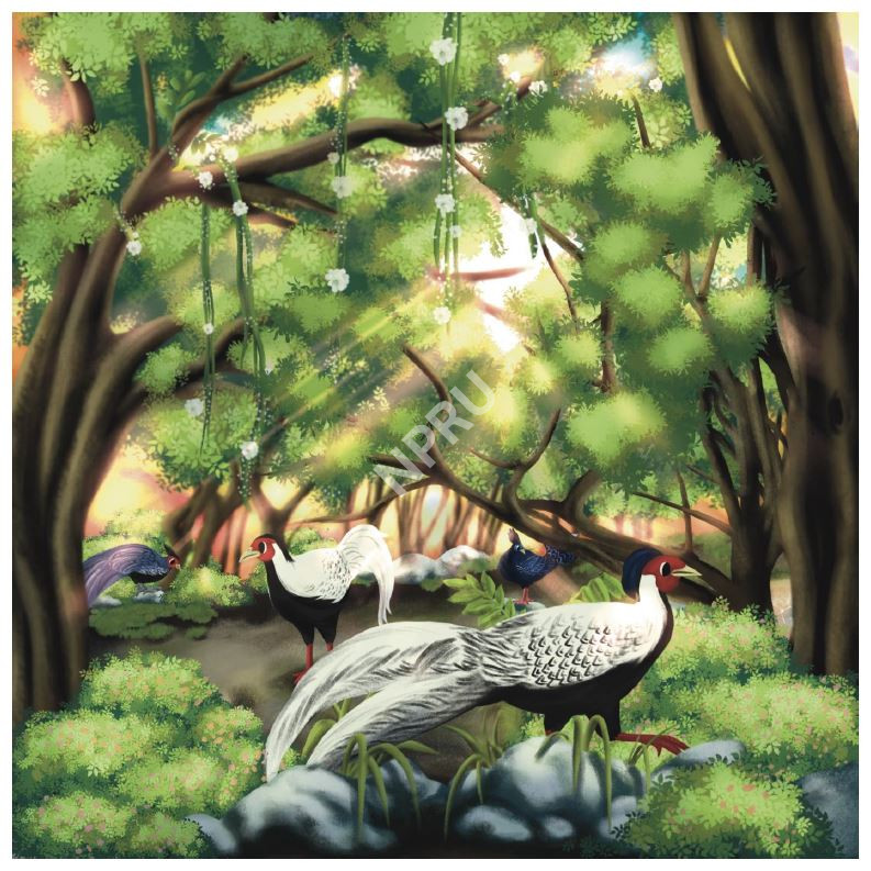 ลวดลายบนวัสดุแผ่นผืน