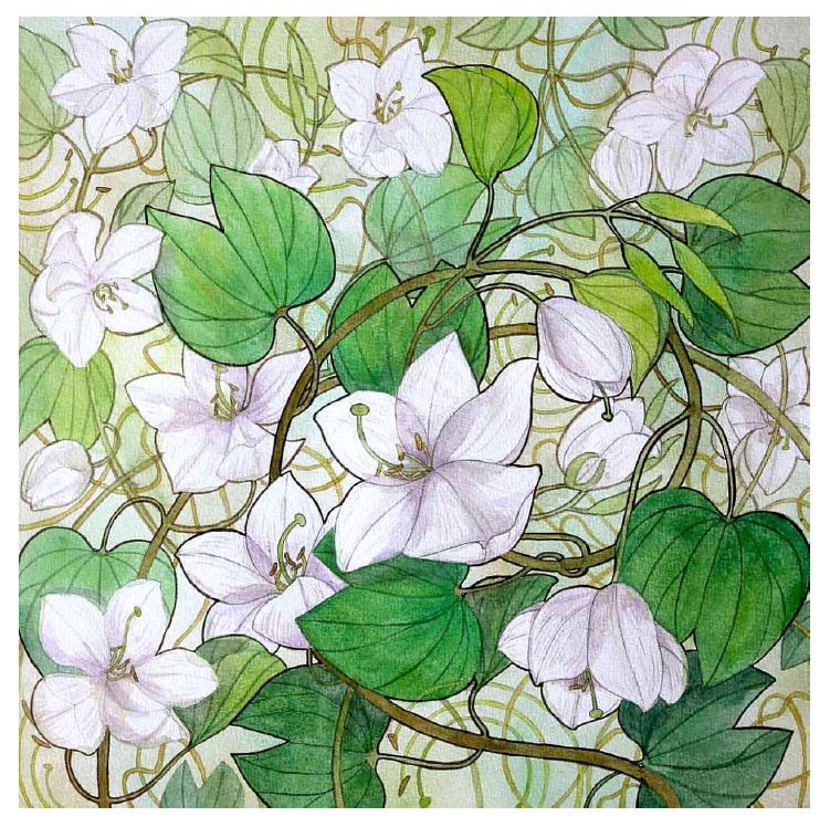 ลวดลายบนวัสดุแผ่นผืน