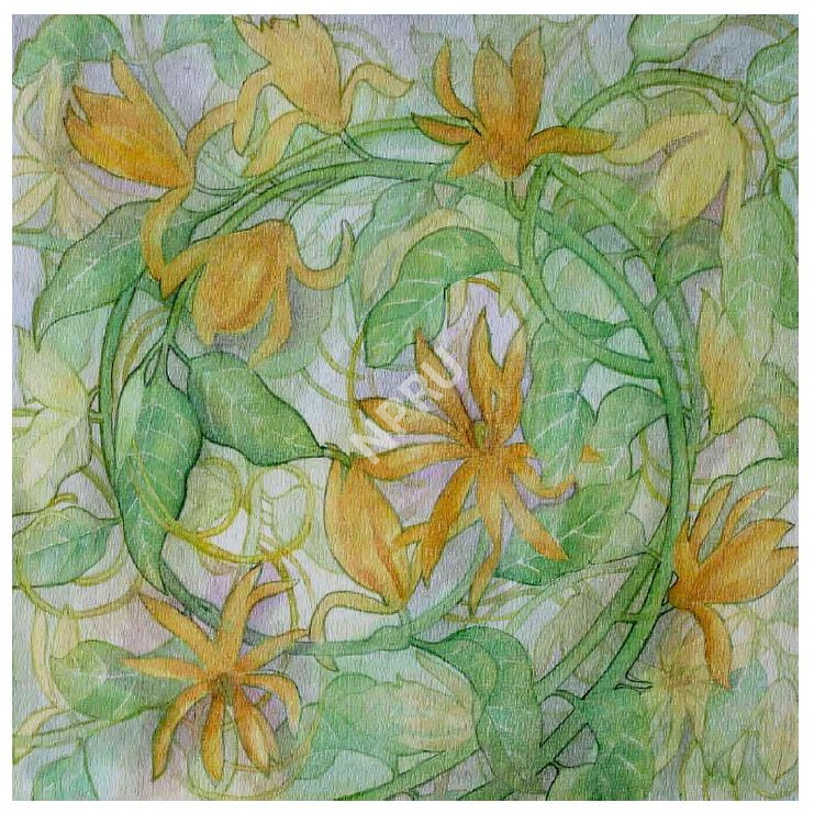 ลวดลายบนวัสดุแผ่นผืน