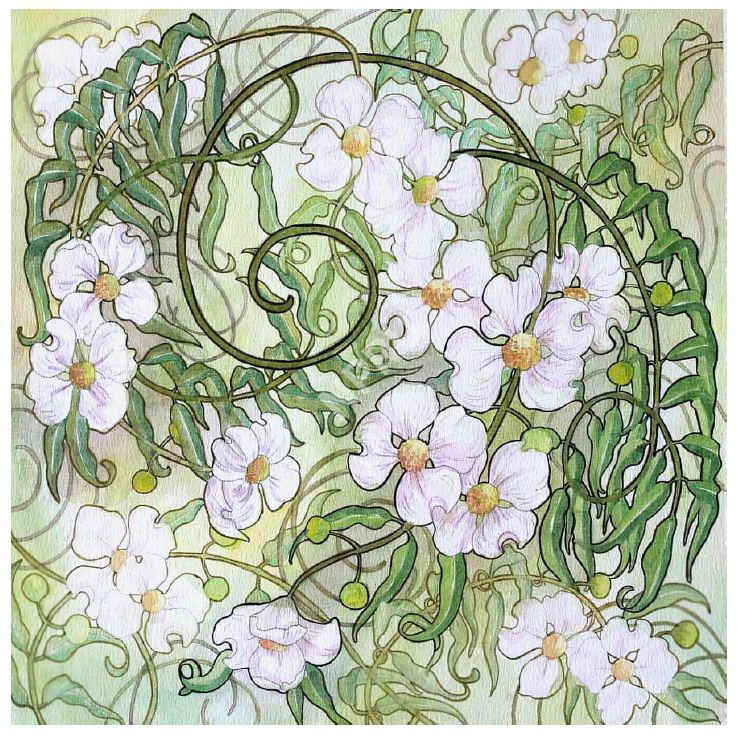 ลวดลายบนวัสดุแผ่นผืน