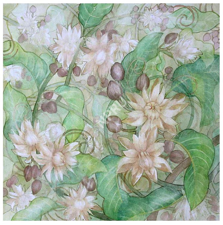 ลวดลายบนวัสดุแผ่นผืน