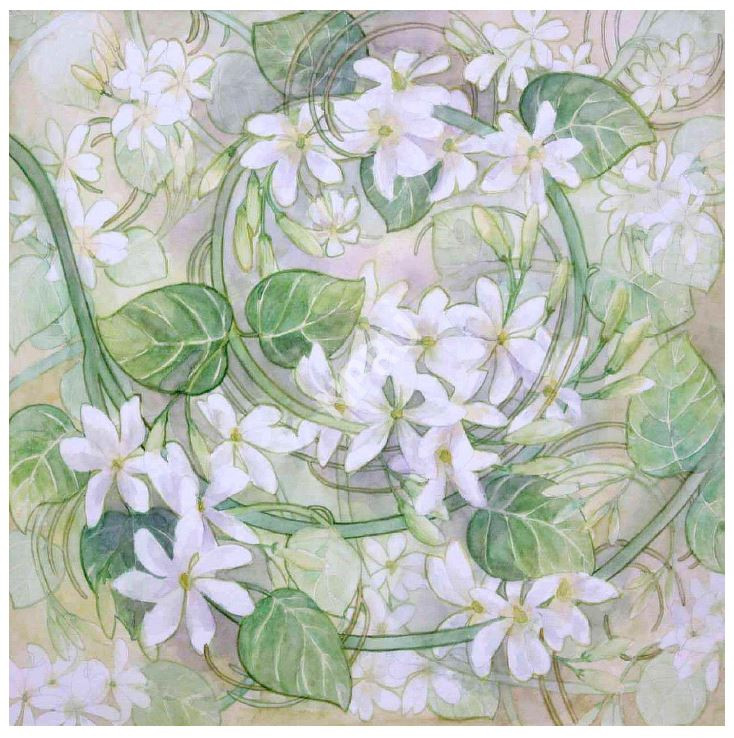 ลวดลายบนวัสดุแผ่นผืน